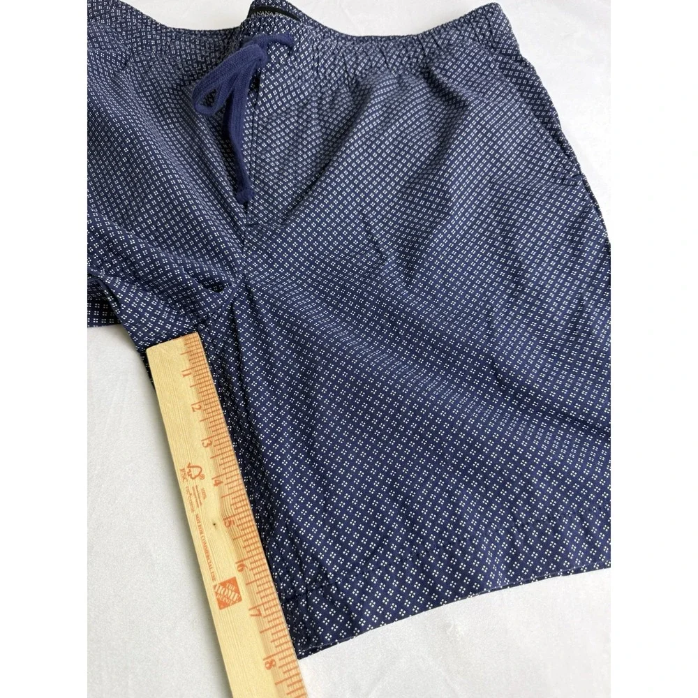 Banana Republic Deck Short Navy Drawstring Elastic Waist Pockets 8